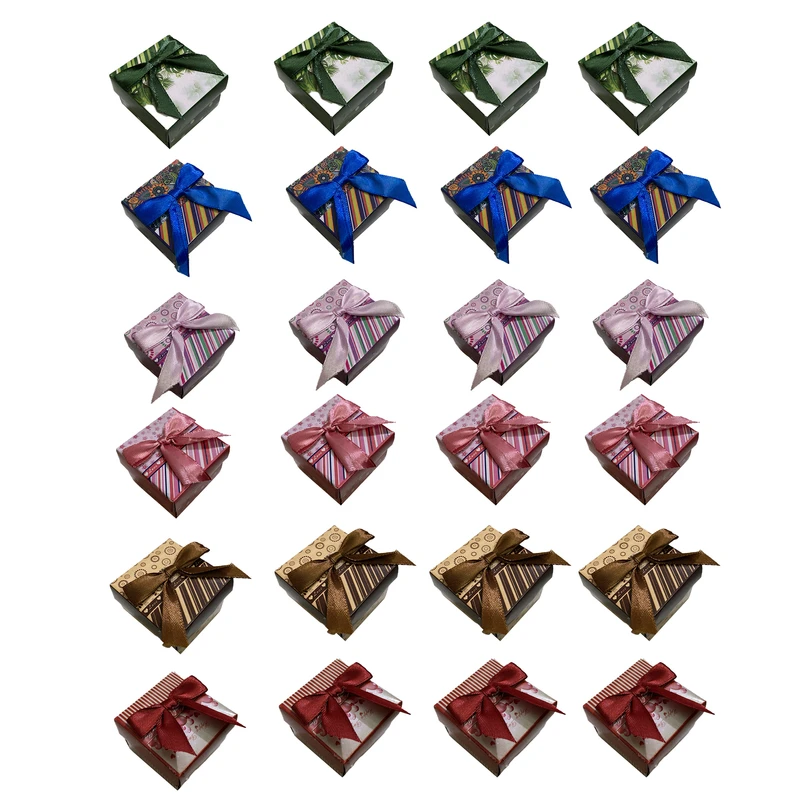 جعبه انگشتر مدل ZBRA05 بسته 24 عددی