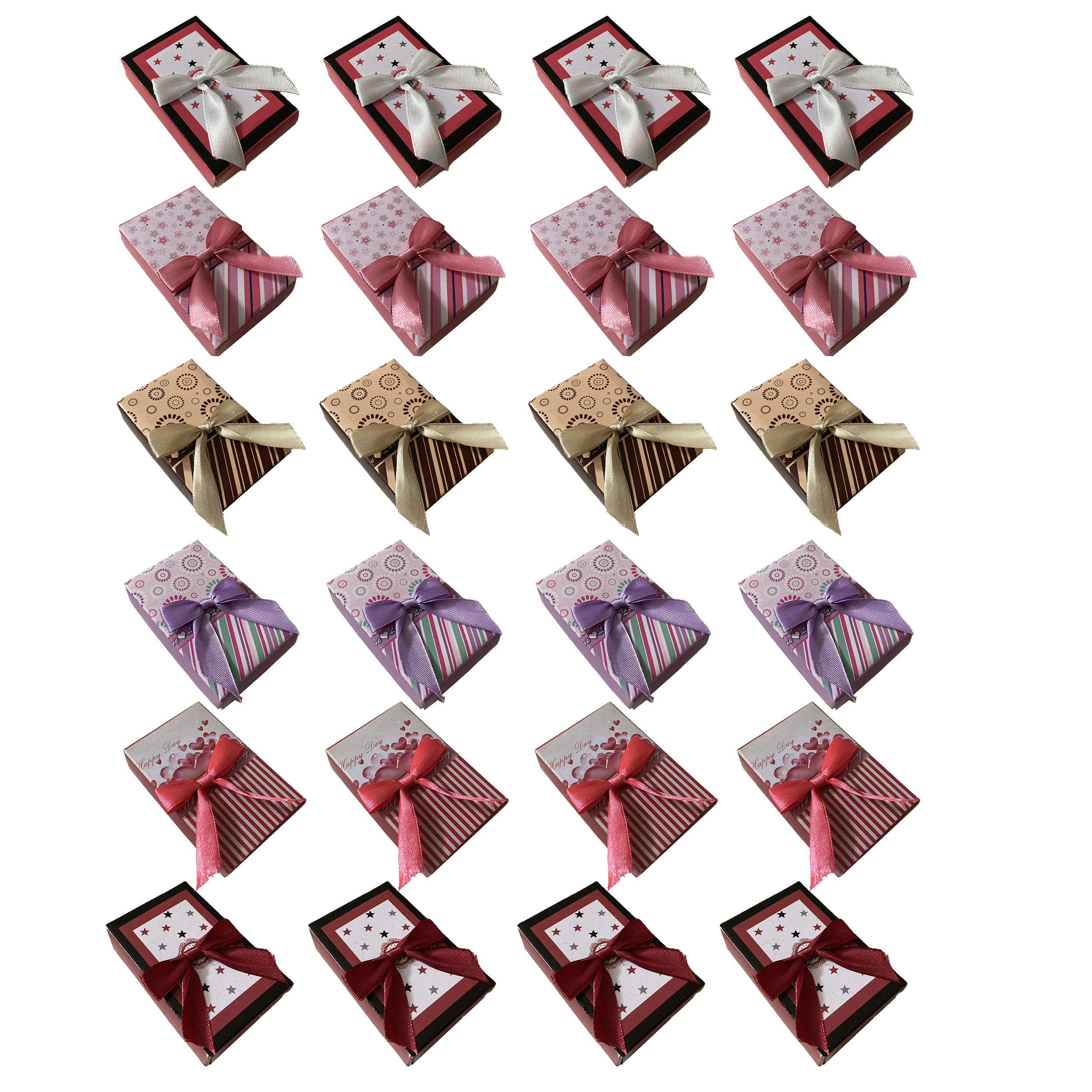 جعبه جواهرات مدل ZBGA03 بسته ۲۴ عددی